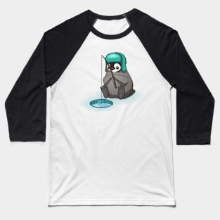 Happy emperor penguin chick Baseball T-Shirt